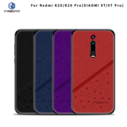 PINWUYO Full Coverage Waterproof Shockproof PC+TPU+PU Protective Case for XIAOMI RedMi K20 / K20 Pro / Mi 9T / Mi 9T Pro(Blue) - Xiaomi Cases by PINWUYO | Online Shopping UK | buy2fix