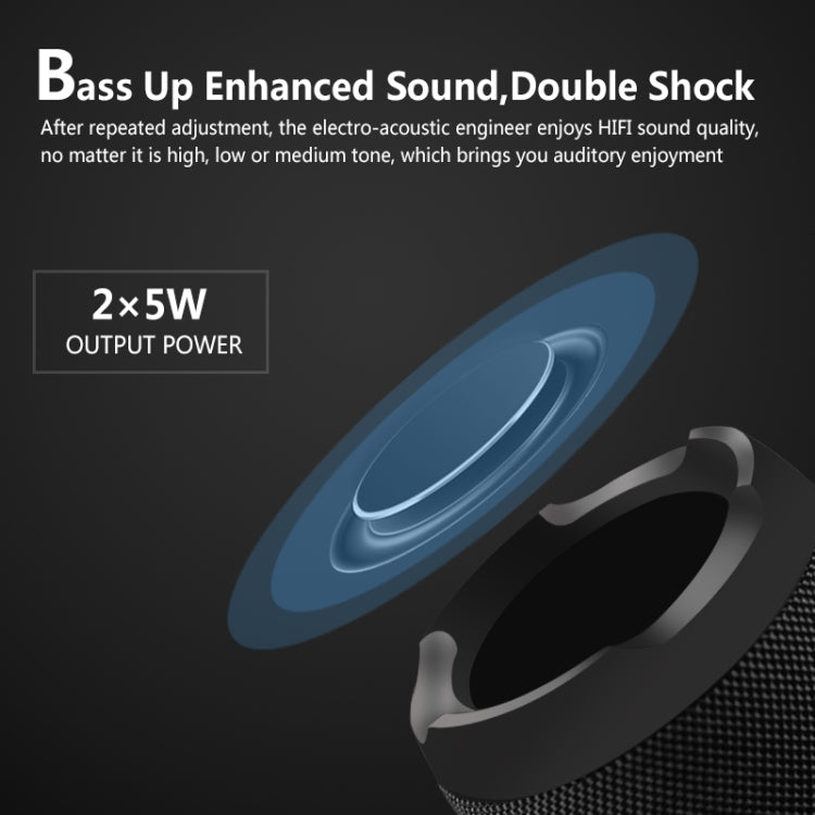 E13 Mini Portable Wireless Bluetooth Speaker Stereo Speakerphone Radio Music Subwoofer Column Speakers with TF FM, RED - Desktop Speaker by buy2fix | Online Shopping UK | buy2fix