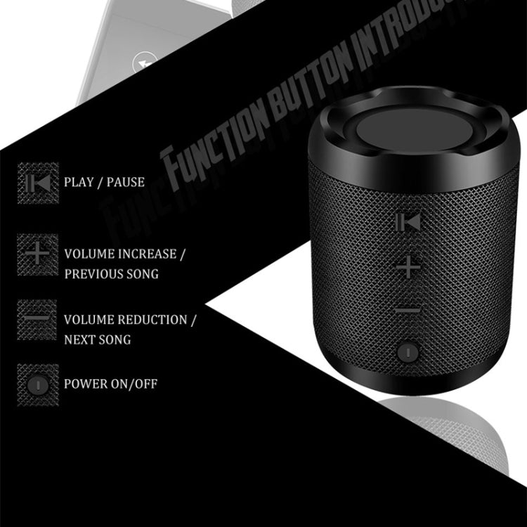 Portable Bluetooth Speaker Portable Sound System 5W Stereo Music Surround Waterproof Outdoor Speaker - Desktop Speaker by buy2fix | Online Shopping UK | buy2fix