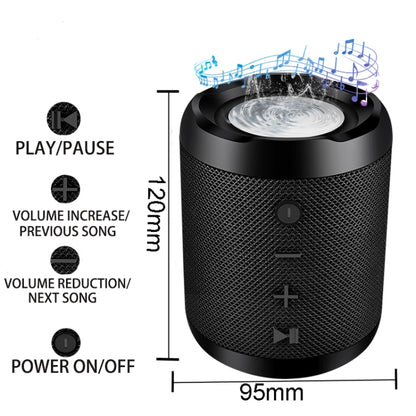 Portable Bluetooth Speaker Portable Sound System 5W Stereo Music Surround Waterproof Outdoor Speaker - Desktop Speaker by buy2fix | Online Shopping UK | buy2fix
