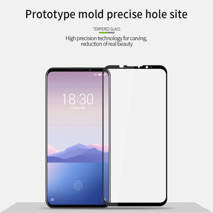 PINWUYO 9H 2.5D Full Screen Tempered Glass Film for Meizu 16XS(Black) - For Meizu by PINWUYO | Online Shopping UK | buy2fix