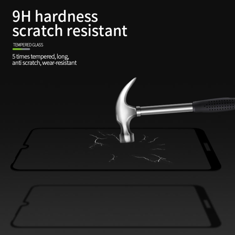 PINWUYO 9H 2.5D Full Screen Tempered Glass Film for Nokia 2.2(Black) - Nokia Tempered Glass by PINWUYO | Online Shopping UK | buy2fix