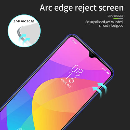 MOFI 9H 2.5D Full Screen Tempered Glass Film for Xiaomi Mi CC9e / A3(Black) -  by MOFI | Online Shopping UK | buy2fix