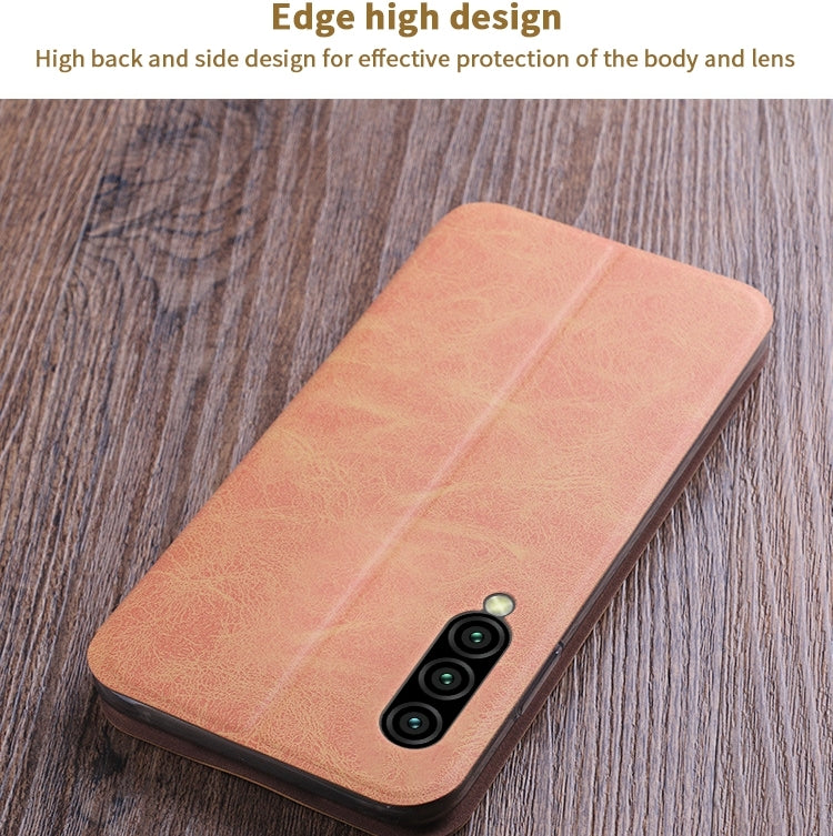 MOFI Crazy Horse Texture Horizontal Flip Protective Leather Case for Xiaomi Mi CC9e / A3(Red) - Xiaomi Cases by MOFI | Online Shopping UK | buy2fix