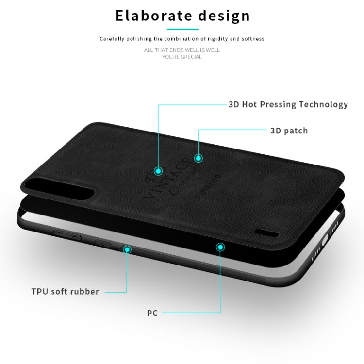 PINWUYO Shockproof Waterproof Full Coverage PC + TPU + Skin Protective Case  for Xiaomi Mi CC9 / CC9 Mito Custom Edition(Black) - Xiaomi Cases by PINWUYO | Online Shopping UK | buy2fix