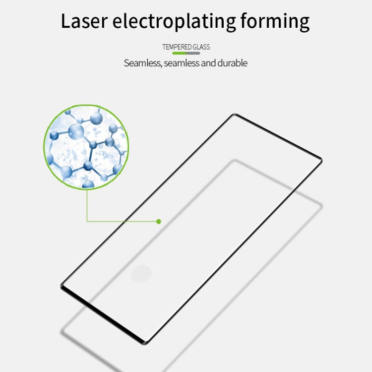 MOFI 9H 3D Explosion Proof Thermal Bending Full Screen Covered With Tempered Glass Film for Galaxy note10+(Black) - Galaxy Tempered Glass by MOFI | Online Shopping UK | buy2fix