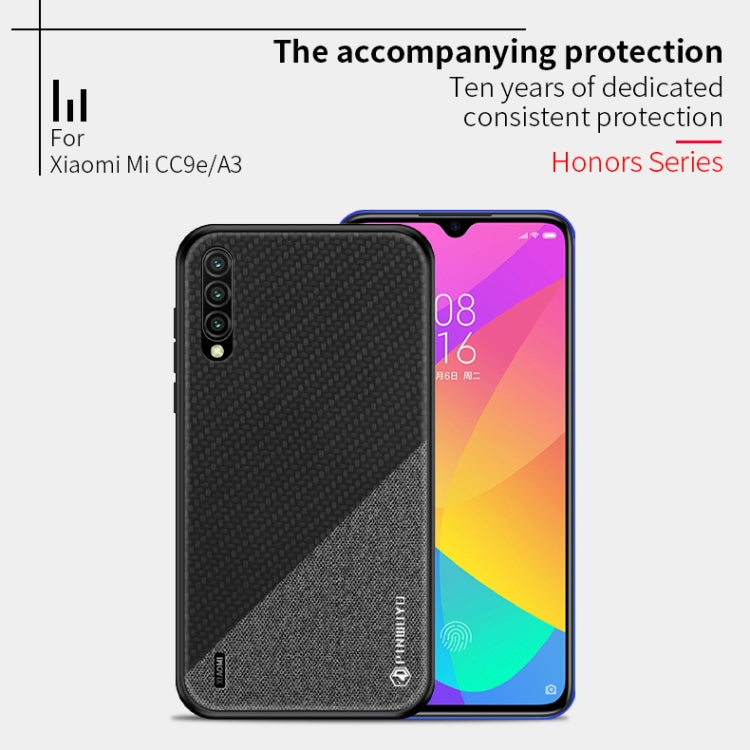 PINWUYO Honors Series Shockproof PC + TPU Protective Case for Xiaomi Mi CC9e / A3(Blue) - Xiaomi Cases by PINWUYO | Online Shopping UK | buy2fix