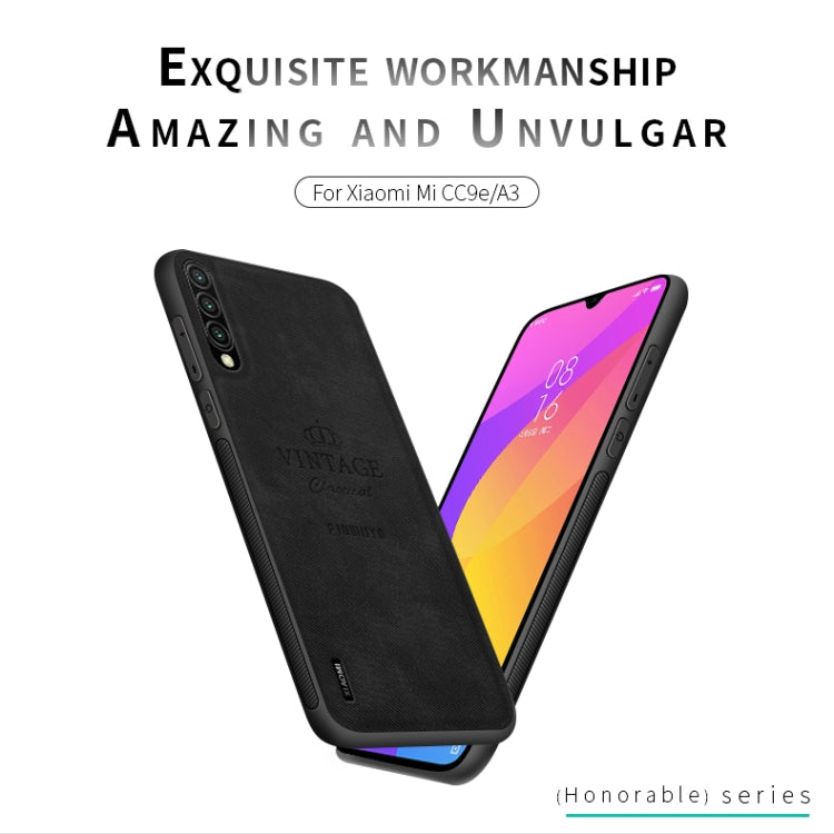 PINWUYO Shockproof Waterproof Full Coverage PC + TPU + Skin Protective Case  for Xiaomi Mi CC9e / A3(Black) - Xiaomi Cases by PINWUYO | Online Shopping UK | buy2fix