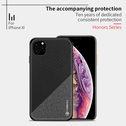 For iPhone 11 Pro PINWUYO Honors Series Shockproof PC + TPU Protective Case (Black) - iPhone 11 Pro Cases by PINWUYO | Online Shopping UK | buy2fix