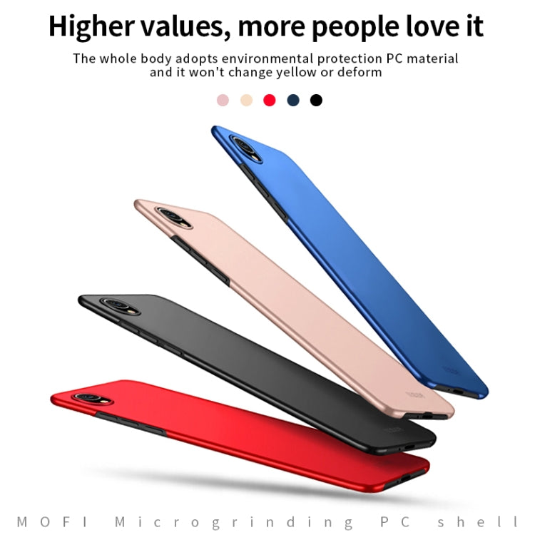 MOFI Frosted PC Ultra-thin Hard Case for Motorola Moto E6(Red) - Motorola Cases by MOFI | Online Shopping UK | buy2fix