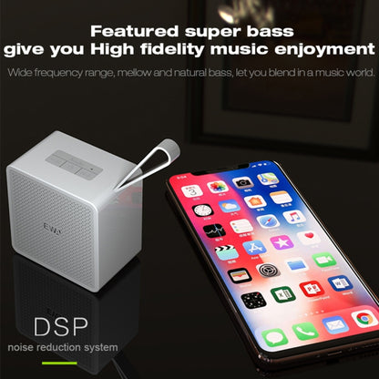 EWA A105 High Hidelity Bluetooth Speaker, Small Size High  Power Bass, TWS Bluetooth Technology Support TF(Rose Gold) - Desktop Speaker by EWA | Online Shopping UK | buy2fix