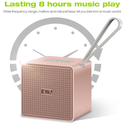 EWA A105 High Hidelity Bluetooth Speaker, Small Size High  Power Bass, TWS Bluetooth Technology Support TF(Gold) - Desktop Speaker by EWA | Online Shopping UK | buy2fix