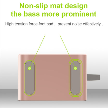 EWA A105 High Hidelity Bluetooth Speaker, Small Size High  Power Bass, TWS Bluetooth Technology Support TF(Gold) - Desktop Speaker by EWA | Online Shopping UK | buy2fix