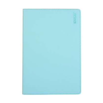 ENKAY 360 Degree Rotation Lichi Texture Leather Case with Holder for Samsung Galaxy Tab S6 10.5 T860 / T865(Light Blue) by ENKAY