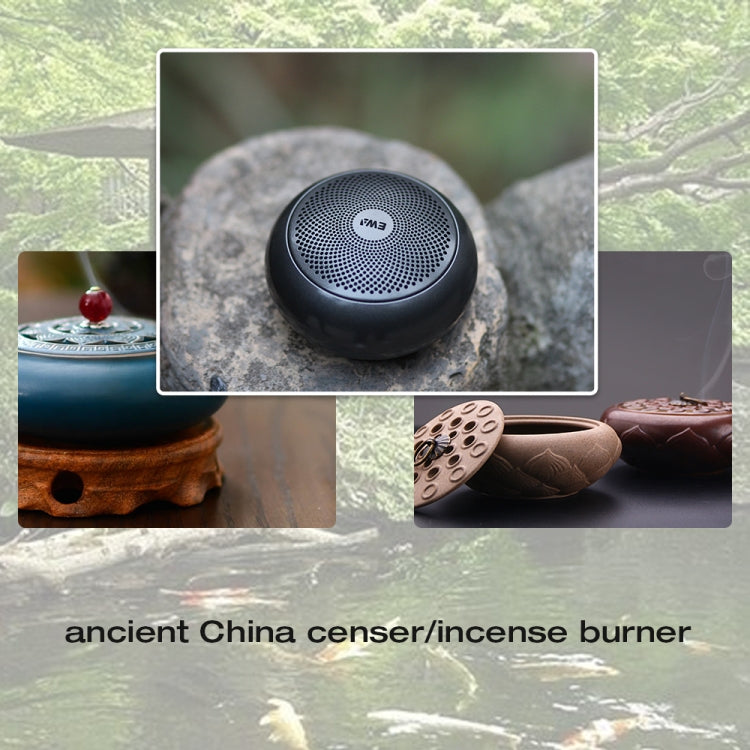 EWA A110mini High Hidelity Bluetooth Speaker Small Size High Power Bass, TWS Bluetooth Technology, Support TF(Black) - Desktop Speaker by EWA | Online Shopping UK | buy2fix