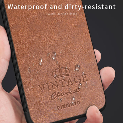 PINWUYO Pin Rui Series Classical Leather, PC + TPU + PU Leather Waterproof And Anti-fall All-inclusive Protective Shell for iPhone 11 Pro(Brown) - More iPhone Cases by PINWUYO | Online Shopping UK | buy2fix