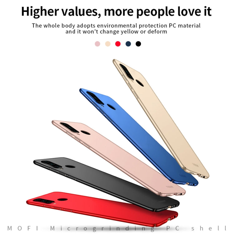 For Huawei P Smart Z/Y9 Prime 2019 MOFI Frosted PC Ultra-thin Hard Case(Red) - Huawei Cases by MOFI | Online Shopping UK | buy2fix