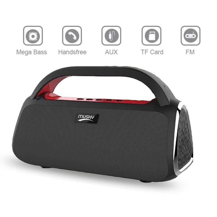DY18 Wireless Bluetooth Speaker Portable Wireless Speaker Sound System, Support Bluetooth & AUX & TF & Radio - Desktop Speaker by buy2fix | Online Shopping UK | buy2fix