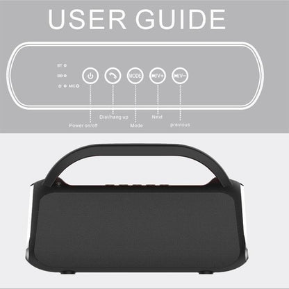 DY18 Wireless Bluetooth Speaker Portable Wireless Speaker Sound System, Support Bluetooth & AUX & TF & Radio - Desktop Speaker by buy2fix | Online Shopping UK | buy2fix