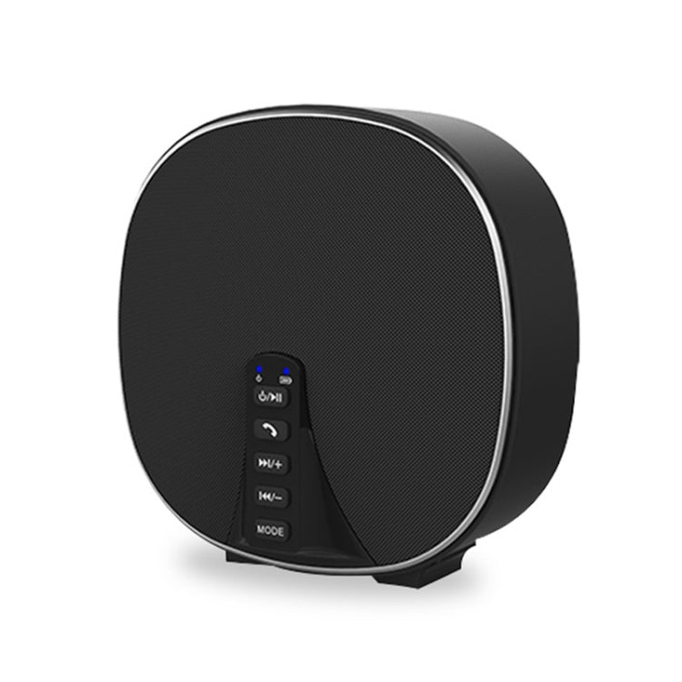 DY-52 Portable Bluetooth Speaker Wireless Loudspeaker Sound 32G Max Memory 10W Stereo Music Surround Outdoor Speaker(Black+Silver) - Desktop Speaker by buy2fix | Online Shopping UK | buy2fix