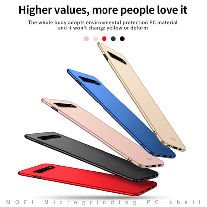 For Galaxy S10 MOFI Frosted PC Ultra-thin Hard Case(Rose gold) - Galaxy Phone Cases by MOFI | Online Shopping UK | buy2fix