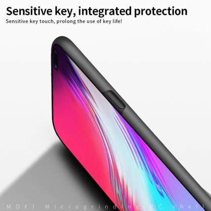 For Galaxy S10 5G MOFI Frosted PC Ultra-thin Hard Case(Black) - Galaxy Phone Cases by MOFI | Online Shopping UK | buy2fix