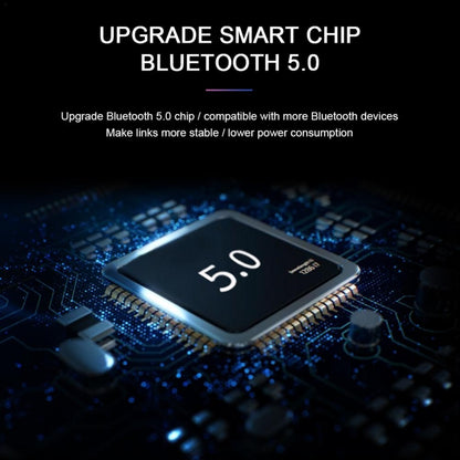 C7 Bluetooth 5.0 Speaker Transparent LED Luminous Subwoofer TWS 6D Surround HIFI Stereo Cool Audio(White) - Desktop Speaker by buy2fix | Online Shopping UK | buy2fix