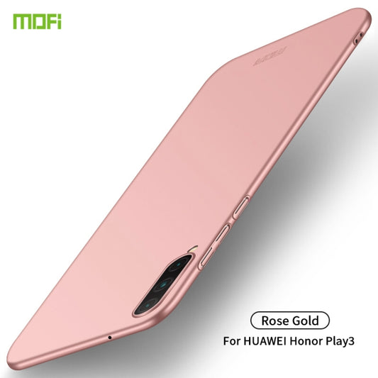 For Huawei Honor Play 3 MOFI Frosted PC Ultra-thin Hard Case(Rose gold) - Honor Cases by MOFI | Online Shopping UK | buy2fix