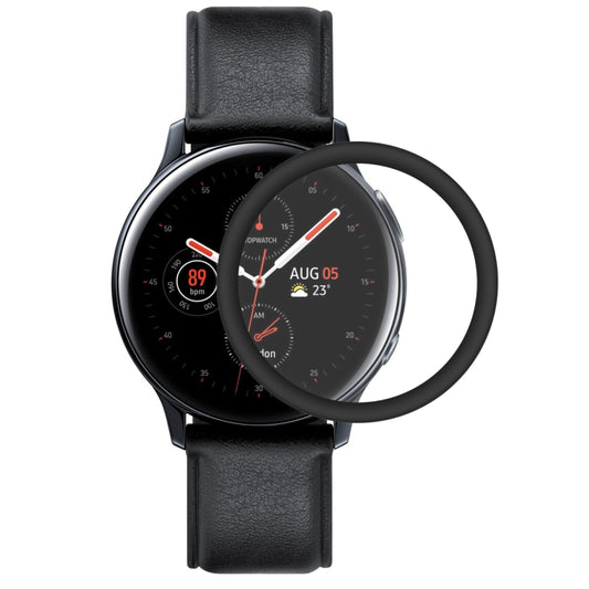 For Galaxy Watch Active 2 44mm ENKAY Hat-prince 3D Full Screen Soft TPU Edge + Soft Glass HD Screen Protector Film by ENKAY