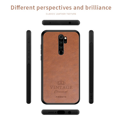 For Xiaomi RedMi Note 8 Pro PINWUYO Pin Rui Series Classical Leather, PC + TPU + PU Leather Waterproof And Anti-fall All-inclusive Protective Shell(Red) - Xiaomi Cases by PINWUYO | Online Shopping UK | buy2fix