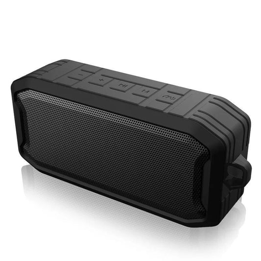 M3 Wireless Bluetooth Speakers Waterproof Portable Outdoor Loudspeaker Mini Box Speaker Support FM & TF & U Disk(Black) - Waterproof Speaker by buy2fix | Online Shopping UK | buy2fix