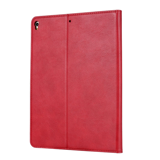 For iPad 10.2 Knead Skin Texture Horizontal Flip Leather Case with Photo Frame & Holder & Card Slots & Wallet(Red) - iPad 10.2 Cases by buy2fix | Online Shopping UK | buy2fix
