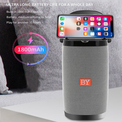 NBY 6650 Portable Multi-function Bluetooth Speaker 3D Surround Stereo Sound, Support Wireless Charging(Pinple) - Desktop Speaker by NBY | Online Shopping UK | buy2fix