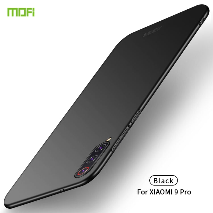 For Xiaomi Mi 9 Pro MOFI Frosted PC Ultra-thin Hard Case(Black) - Xiaomi Cases by MOFI | Online Shopping UK | buy2fix