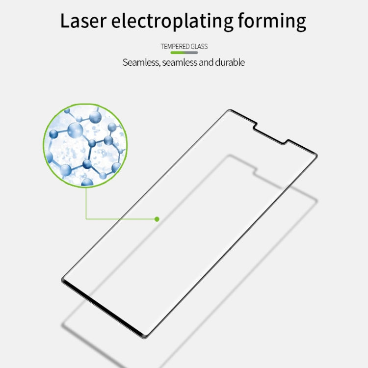 For Huawei Mate 30 Pro MOFI 9H 3D Explosion Proof Thermal Bending Full Screen Covered With Tempered Glass Film(Black) - Huawei Tempered Glass by MOFI | Online Shopping UK | buy2fix