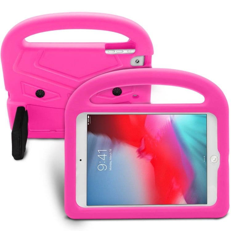 For  iPad Mini 5 / 4 / 3 / 2 / 1 Sparrow Style EVA Children's Flat Anti Falling Protective Shell(Rose pink) - iPad mini (2019) / mini 5 Cases by buy2fix | Online Shopping UK | buy2fix