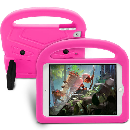 For  iPad Mini 5 / 4 / 3 / 2 / 1 Sparrow Style EVA Children's Flat Anti Falling Protective Shell(Rose pink) - iPad mini (2019) / mini 5 Cases by buy2fix | Online Shopping UK | buy2fix