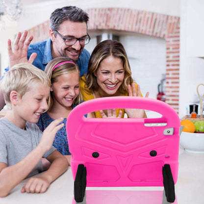 For  iPad Mini 5 / 4 / 3 / 2 / 1 Sparrow Style EVA Children's Flat Anti Falling Protective Shell(Rose pink) - iPad mini (2019) / mini 5 Cases by buy2fix | Online Shopping UK | buy2fix