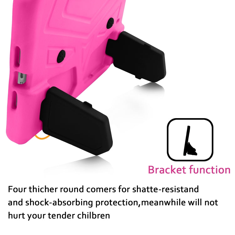 For  iPad Mini 5 / 4 / 3 / 2 / 1 Sparrow Style EVA Children's Flat Anti Falling Protective Shell(Rose pink) - iPad mini (2019) / mini 5 Cases by buy2fix | Online Shopping UK | buy2fix