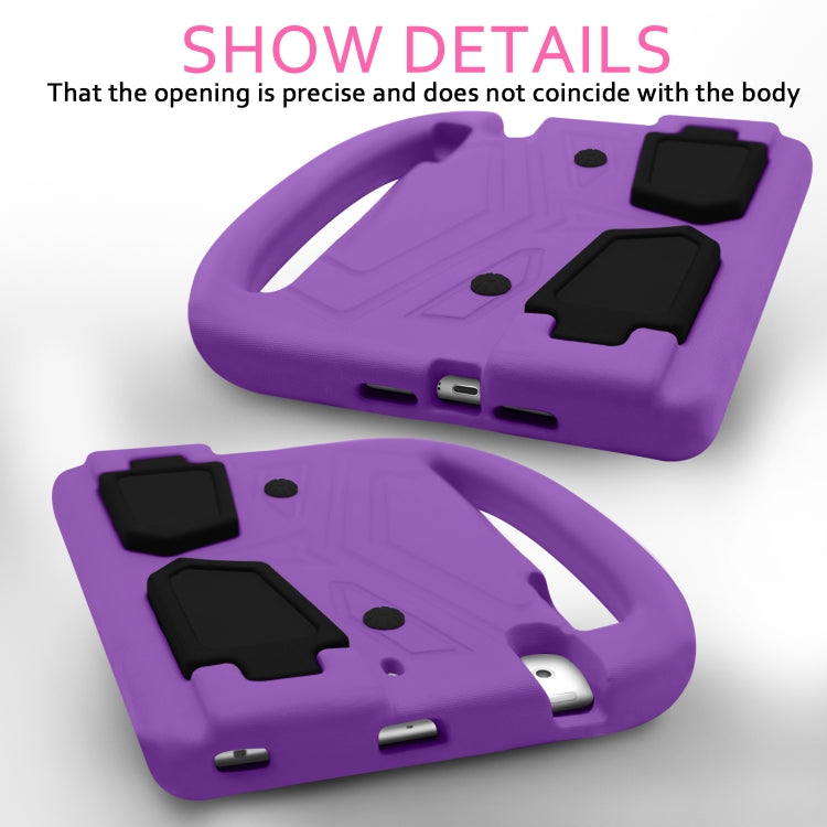 For  iPad Mini 5 / 4 / 3 / 2 / 1 Sparrow Style EVA Children's Flat Anti Falling Protective Shell(Purple) - iPad mini (2019) / mini 5 Cases by buy2fix | Online Shopping UK | buy2fix