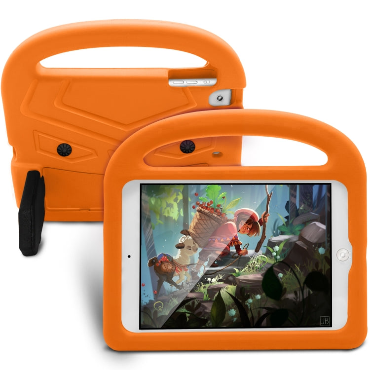 For  iPad Mini 5 / 4 / 3 / 2 / 1 Sparrow Style EVA Children's Flat Anti Falling Protective Shell(Orang) - iPad mini (2019) / mini 5 Cases by buy2fix | Online Shopping UK | buy2fix