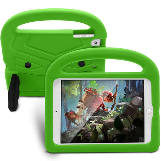 For  iPad Mini 5 / 4 / 3 / 2 / 1 Sparrow Style EVA Children's Flat Anti Falling Protective Shell(Green) - iPad mini (2019) / mini 5 Cases by buy2fix | Online Shopping UK | buy2fix