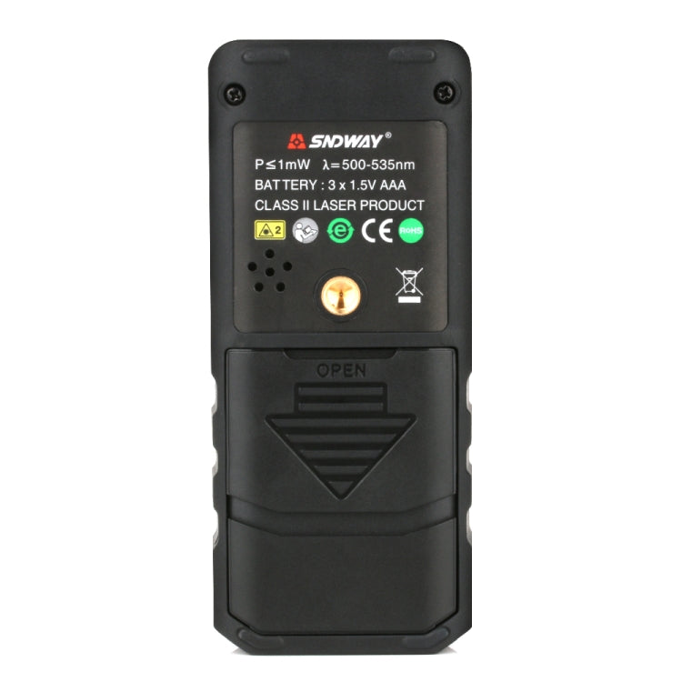 SNDWAY SW-100G Green lLght Digital Laser Tape Sensor Range Finder - Laser Rangefinder by SNDWAY | Online Shopping UK | buy2fix