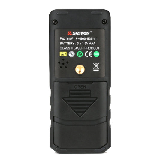 SNDWAY SW-100G Green lLght Digital Laser Tape Sensor Range Finder - Laser Rangefinder by SNDWAY | Online Shopping UK | buy2fix
