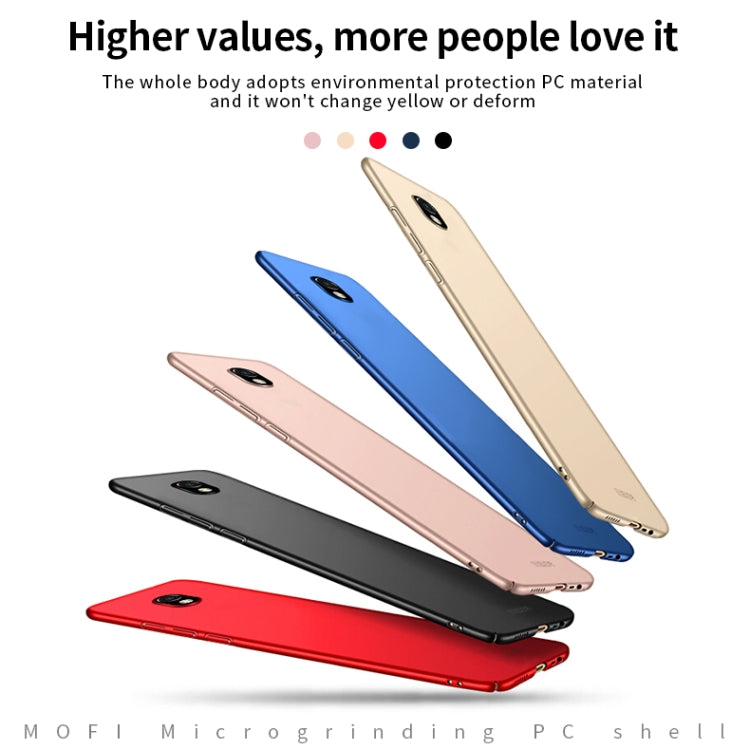 For Xiaomi RedMi 8A MOFI Frosted PC Ultra-thin Hard Case(Red) - Xiaomi Cases by MOFI | Online Shopping UK | buy2fix