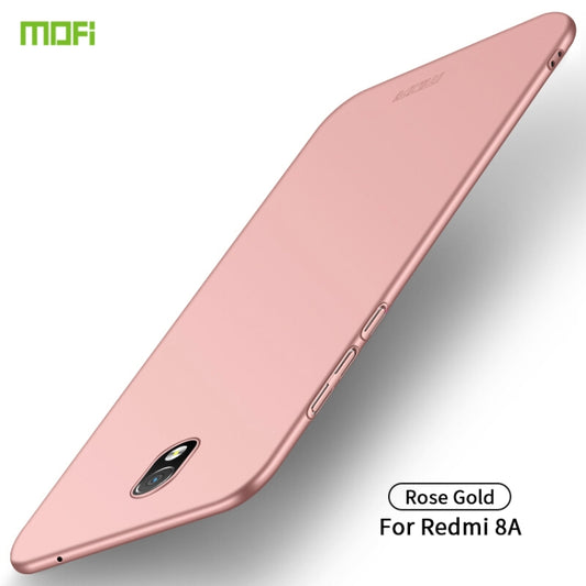 For Xiaomi RedMi 8A MOFI Frosted PC Ultra-thin Hard Case(Rose gold) - Xiaomi Cases by MOFI | Online Shopping UK | buy2fix