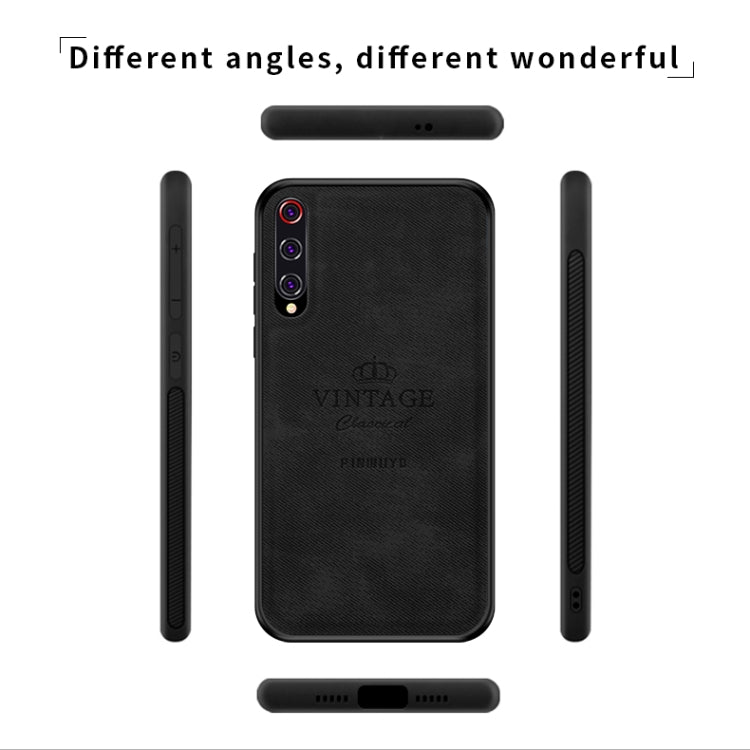 For Xiaomi Mi 9 Pro PINWUYO Zun Series PC + TPU + Skin Waterproof And Anti-fall All-inclusive Protective Shell(Black) - Xiaomi Cases by PINWUYO | Online Shopping UK | buy2fix