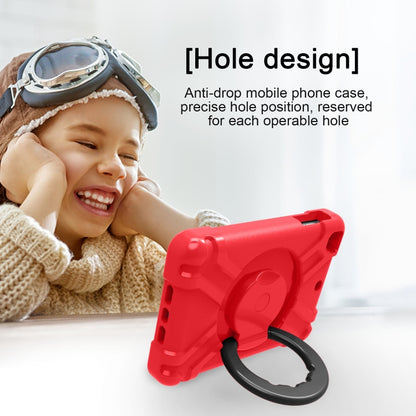 For iPad MINI1/2/3 EVA + PC Flat Protective Shell with 360 ° Rotating Bracket(Red+Black) - iPad Mini 4 & 3 & 2 & 1 Cases by buy2fix | Online Shopping UK | buy2fix