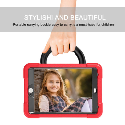 For iPad MINI 4/5 EVA + PC Flat Protective Shell with 360 ° Rotating Bracket(Red+Black) - iPad Mini 4 & 3 & 2 & 1 Cases by buy2fix | Online Shopping UK | buy2fix