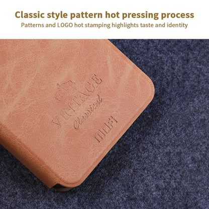 For Xiaomi RedMi 8A MOFI Crazy Horse Texture Horizontal Flip Protective Leather Case(Brown) - Xiaomi Cases by MOFI | Online Shopping UK | buy2fix